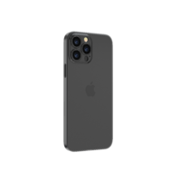 DEVIA Apple iPhone 14 Devia Wing Ultra Slim Matt Hátlap - Fekete