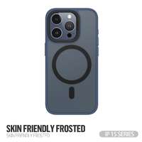 TYPE GORILLA Apple iPhone 15 TG Skin Friendly Drop Magsafe Hátlap - Kék