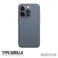 TYPE GORILLA Apple iPhone 15 Pro Max TG Drop Resistance Hátlap - Szürke