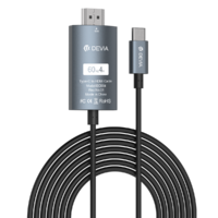 DEVIA DEVIA EC084 (update) Storm USB Type-C 2M 4K HDMI Kábel - Fekete