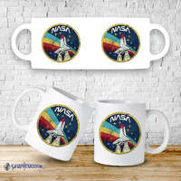 Time4Gift Nasa retro logó bögre