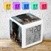 Time4Gift Black Panther szereplők világító ébresztő óra