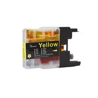 Utángyártott Utángyártott Brother LC1240Y nagy kapacitású (12ml) sárga tintapatron