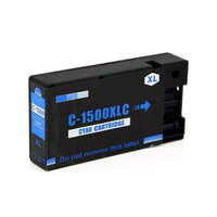 Utángyártott Utángyártott Canon PGI-1500XLC 12ml. prémium, új nagy kapacitású kék tintapatron, chippel