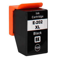 Utángyártott Utángyártott Epson 202XL T02G1 fekete, nagy kapacitású ( 20 ml ), új tintapatron C13T02G14010
