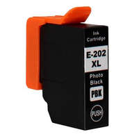 Utángyártott Utángyártott Epson 202XL T02H1 fotofekete, ( 12 ml ), prémium, új tintapatron C13T02H14010