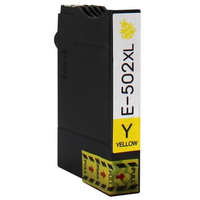 utángyártott Utángyártott Epson T02W4 ( 502XL ) sárga, nagy kapacitású ( 14 ml ), prémium, új tintapatron