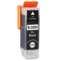 Utángyártott Utángyártott Epson T3351 XL fekete, nagy kapacitású ( 22 ml ), prémium, új tintapatron