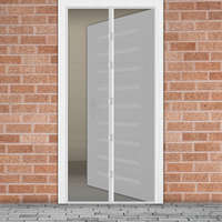 Delight Szúnyogháló függöny ajtóra - mágneses - 100 x 210 cm - fehér