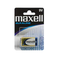 Maxell 9V-os elem E • 6LR61 Alkaline • 9V 1 db