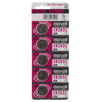 maxell Gombelem CR 2032 Li • 3 V 5 db / bliszter