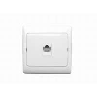 Anco Olympic 1-es ISDN- / telefoncsatlakozó aljzat fehér