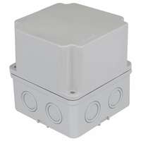 TP Electric KÖTŐDOBOZ 110X110X100 IP67 8 KIKÖNNYÍTÉS MAGASÍTOTT TELI TETŐVEL