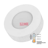 Anco Led panel 6W, kerek, falon kívüli