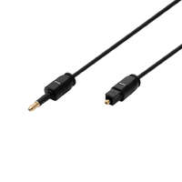 Somogyi Elektronic Home 51225 Toslink-Mini Toslink csatlakozókábel, optikai kábel, 2 méter