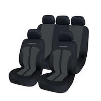 Carguard Autós üléshuzat szett - szürke / fekete - 11 db-os - HSA011