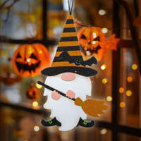 Family Halloween-i dekoráció - manó - akasztható - habszivacs - 44 x 26 cm