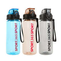 Garden of Eden Sport kulacs - műanyag, átlátszó - 600 ml - 3 színben