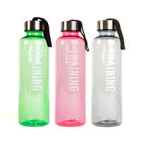 Garden of Eden Sport kulacs - műanyag, átlátszó - 550 ml - 3 színben