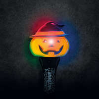 Halloween-i LED lámpa - tök - elemes