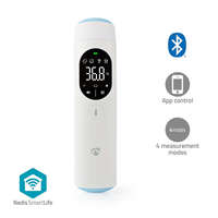 Nedis SmartLife Infravörös Hőmérő | LED Kijelző | Fül / Homlok | Fehér