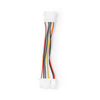 Nedis Belső hálózati kábel | Molex Dugasz | Molex Aljzat / 3-Tűs Ventilátor Tápellátás | Aranyozott | 0.20 m | Kerek | PVC | Többszínű | Műanyag Zacskó