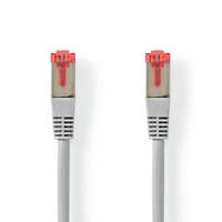 Nedis Cat 6 kábel | RJ45 Dugasz | RJ45 Dugasz | S/FTP | 20.0 m | Kerek | ABS / PVC | Szürke | Papírfüles