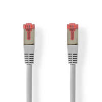 Nedis Cat 6 kábel | RJ45 Dugasz | RJ45 Dugasz | S/FTP | 30.0 m | Kerek | PVC | Szürke | Papírfüles
