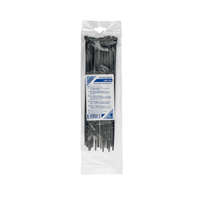 Somogyi Elektronic Home CT 250/4,8/B kábelkötegelő, 4,8 mm széles, 250 mm hosszú, 25 db, fekete