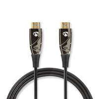 Nedis Aktív Optikai High Speed ?HDMI Cable with Ethernet | HDMI™ Csatlakozó | HDMI™ Csatlakozó | 4K@60Hz | 18 Gbps | 10.0 m | Kerek | PVC | Fekete | Ajándék Dobozban