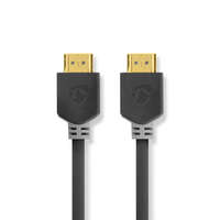 Nedis Nagy Sebességű HDMI ™ kábel Ethernet | HDMI™ Csatlakozó | HDMI™ Csatlakozó | 4K@30Hz | ARC | 10.2 Gbps | 15.0 m | Kerek | PVC | Antracit | Doboz