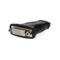 Nedis HDMI™ adapter | HDMI™ Aljzat | DVI-D 24+1-Pin Aljzat | Nikkelezett | Egyenes | ABS | Fekete | 1 db | Doboz