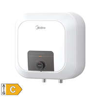 Somogyi Elektronic MIDEA elektromos vízmelegítő, bojler, 2500 W, 30 liter, konyhapult fölé szerelhető, IPX4, zománcozott, 30-75 °C, 0,75 MPa