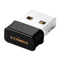 Edimax 2 az 1-ben N150 Wi-Fi és Bluetooth 4.0 Nano USB adapter 2,4 GHz fekete