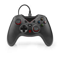 Nedis Gaming Controller | USB Type-A | USB-áramellátású | PC | Gombok száma: 12 | Kábel hossz: 1.60 m | Fekete