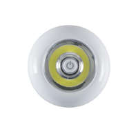 Somogyi Elektronic Home GL 05 elemlámpa, 1 x 3 W COB LED, 4200 K, hidegfehér, nyomógombos, öntapadós felület