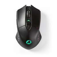Nedis Gaming Mouse | Wired & Wireless | DPI: 500 / 1000 / 2000 / 3000 / 5000 / 10000 dpi | Igen | Gombok száma: 7 | Igen | Jobbkezes | 1.50 m | RGB