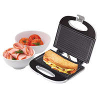 Home Home HG P 01 panini szendvicssütő, teljesítmény 750 W, tapadásmentes sütőfelület, jelzőfények