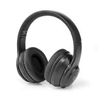 Nedis Vezeték nélküli Over-Ear fejhallgató | Maximális akkumulátor lejátszási idő: 16 óra | Beépített mikrofon | Nyomás Vezérlés | Zaj kioltó | Hangvezérlés támogatás | Hangerő szabályozás | Utazó tokot tartalmaz