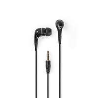 Nedis Vezetékes fülhallgató | 3.5 mm | Kábel hossz: 1.20 m | Fekete