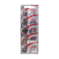 Somogyi Elektronic Maxell CR1620 gombelem, lítium, 3V, 5 db/csomag