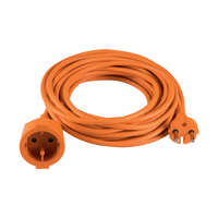  Home NV 4-30/OR/1,5 kéteres hosszabbító, 30 m, H05VV-F 2 x 1,5 mm2 kábel, IP 20 kivitel, 250V~/16A/3680W, narancssárga színű