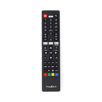 Nedis Nedis csere távirányító ,TCL,Thomson ,Fix ,1 eszköz ,Amazon Prime , Netflix , YouTube gombok ,Infravörös ,Fekete