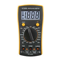 Sal Home VC 830L digitális multiméter, egyenfeszültség, váltófeszültség, egyenáram, ellenállás mérése, mért érték rögzítés