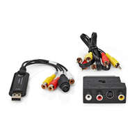 Nedis video Grabber | USB 2.0 | 480p | A / V kábel / Scart