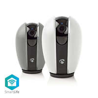 Nedis SmartLife beltéri kamera Wi-Fi | HD 720p | Dönthető billenthető | Cloud / Micro SD | Éjjellátó