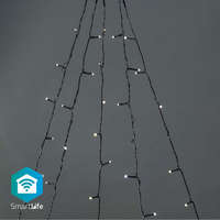 Nedis SmartLife Karácsonyi Fények | Fa | Wi-Fi | Meleg Fehér | 200 db. LED | 20.0 m | 5 x 4 m | Android™ / IOS