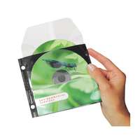  CD/DVD tároló tok lefűzhető 3L 140x124mm 25db/csom