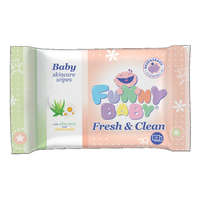  Funny baby törlőkendő Fresh&Clean 72 lap