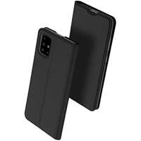 Realme GT Neo3 / Neo3 150W, Oldalra nyíló tok, stand, Dux Ducis, fekete